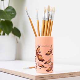 RSPB Goldfinch bird vase, Flock collection product photo