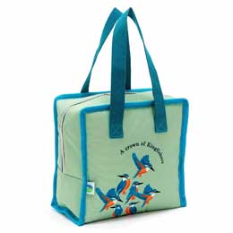 RSPB Kingfisher lunch bag, Flock collection product photo