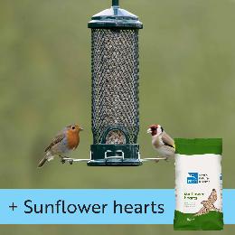 Squirrel Buster Mini and Sunflower hearts product photo