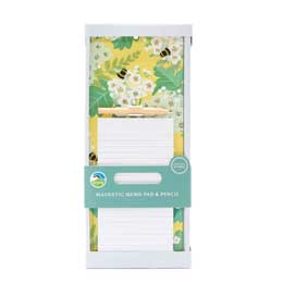 Bees & blossom magnetic memo pad product photo