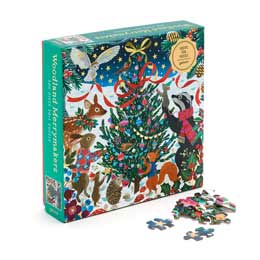 Woodland merrymakers jigsaw puzzle, 500-piece product photo