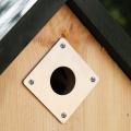 Nest box plate 32mm product photo front T