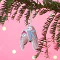 Cosy owls embroidered decoration product photo default T