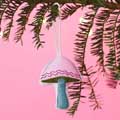 Embroidered mushroom hanging decoration product photo default T