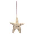 Cream star baby felt decoration product photo side T