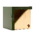 RSPB Robin and Wren diamond nest box product photo front T