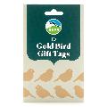 Gold gift tags product photo side T