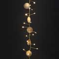 Gold palmi LED string lights product photo side T