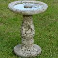 Ivy nest cast stone bird bath product photo side T