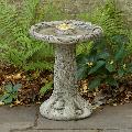 Ivy sundial cast stone bird bath product photo default T
