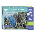 Puffin clifftop view 1000-piece jigsaw product photo default T