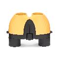 RSPB Puffin Jr children's binoculars, soft yellow product photo front T