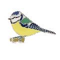 RSPB Blue Tit pin badge product photo default T