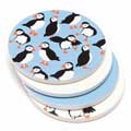 RSPB Circus of Puffins coasters product photo side T