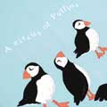 RSPB Circus of Puffins tea towel product photo side T