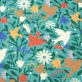 RSPB Ditsy bird organic cotton scarf product photo side T
