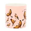 Goldfinch mug, RSPB Flock collection product photo side T
