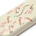 RSPB Owl glasses case, Flock collection product photo side T