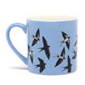 RSPB Swallows mug, Flock collection product photo back T
