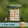RSPB Ultimate suet feeder + 3 Super suet cakes - mealworm product photo default T