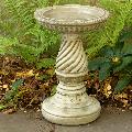 Scroll cast stone bird bath product photo default T