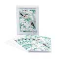 Long-tailed Tits & blossom mini notecards product photo side T