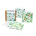 White blossom square notecards, pack of 10 product photo default T