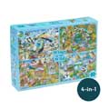 RSPB Wings in the wild 4x 500-piece jigsaw set product photo default T